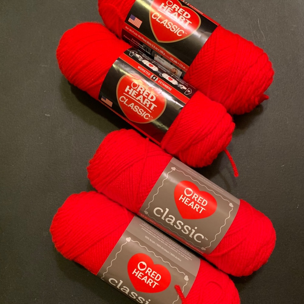 Red Heart Classic Yarn